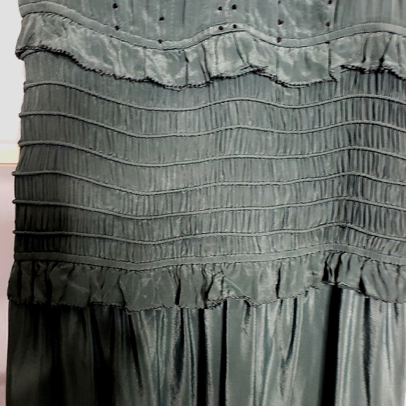 Sea NY Azzedine Flutter Sleeve Whimsical Romantic Fairy Event Holiday Drop Waist - Picture 14 of 17